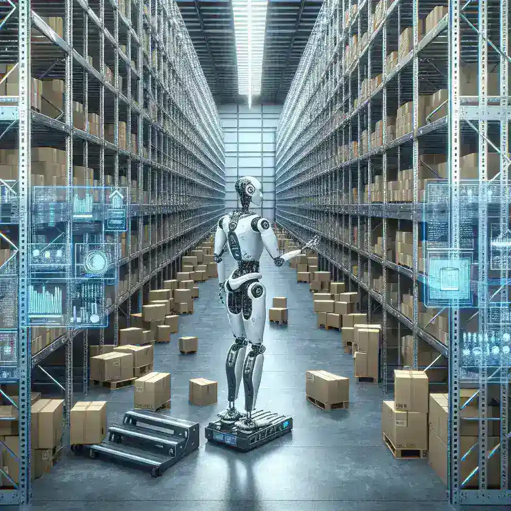 Empresas de logística usam robôs para organizar armazéns automaticamente